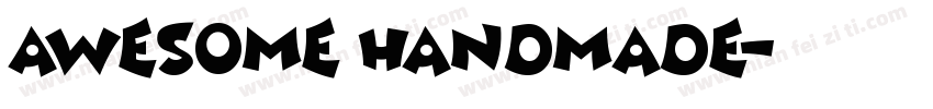 Awesome Handmade字体转换